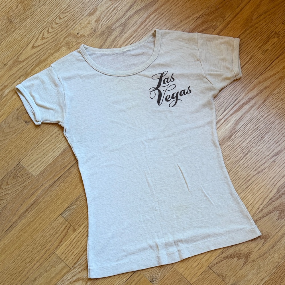 Vintage extra soft Las Vegas Women's Cream T-Shirt